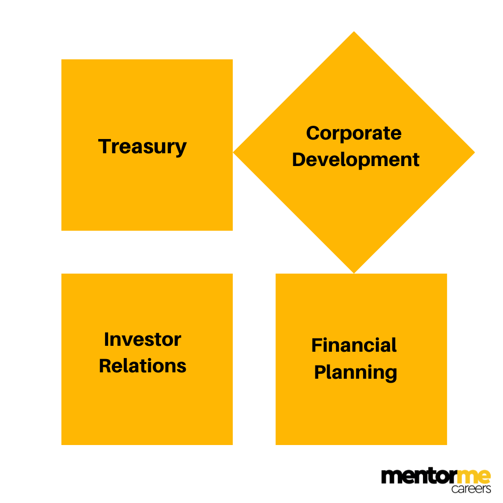 Roles and functions in corporate finance