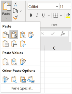 remove formating from excel sheets