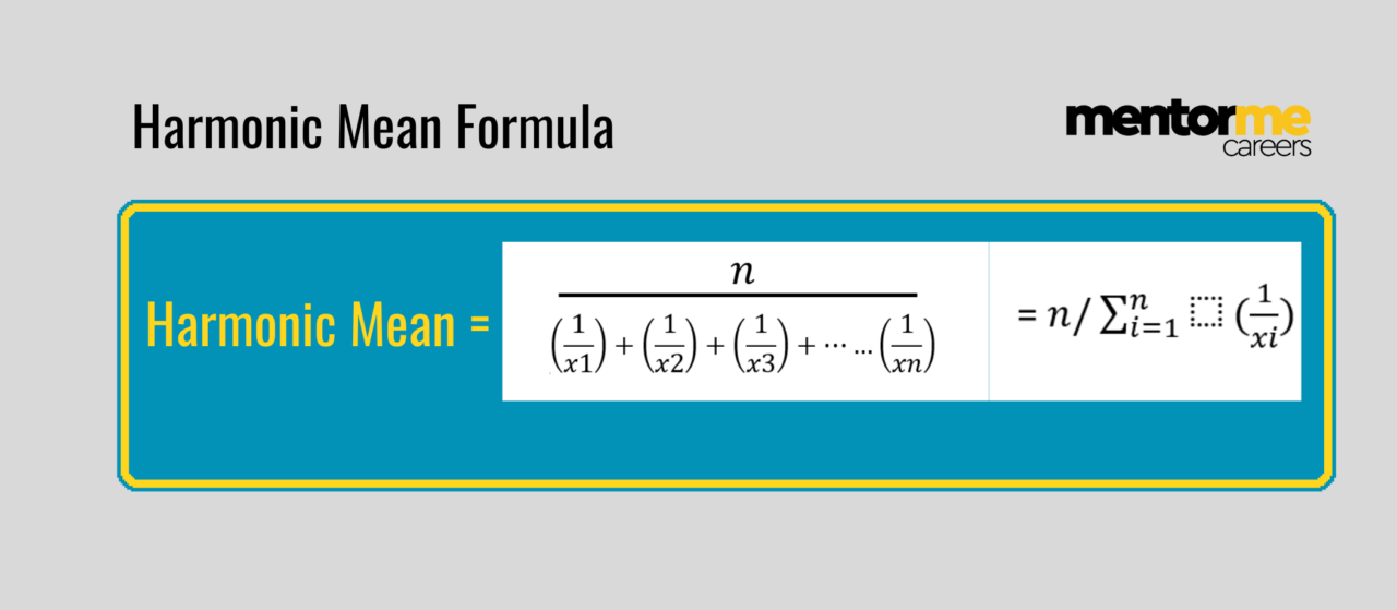 harmonic mean formula