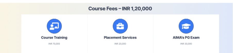 investment banking courses fees