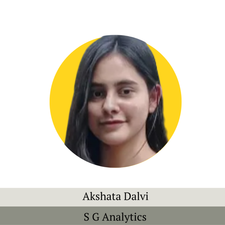 financial modeling placements akshata dalvi at sg analytics