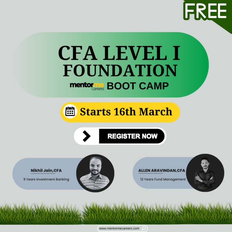 Cfa Foundations Course CFA Foundation Registration - MENTOR ME CAREERS