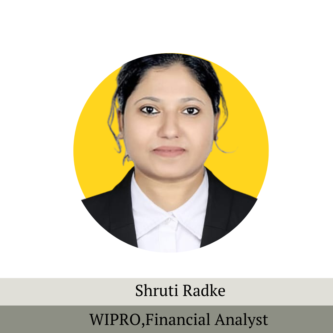 Shruti CIBOP Placed student,investment banking courses in pune