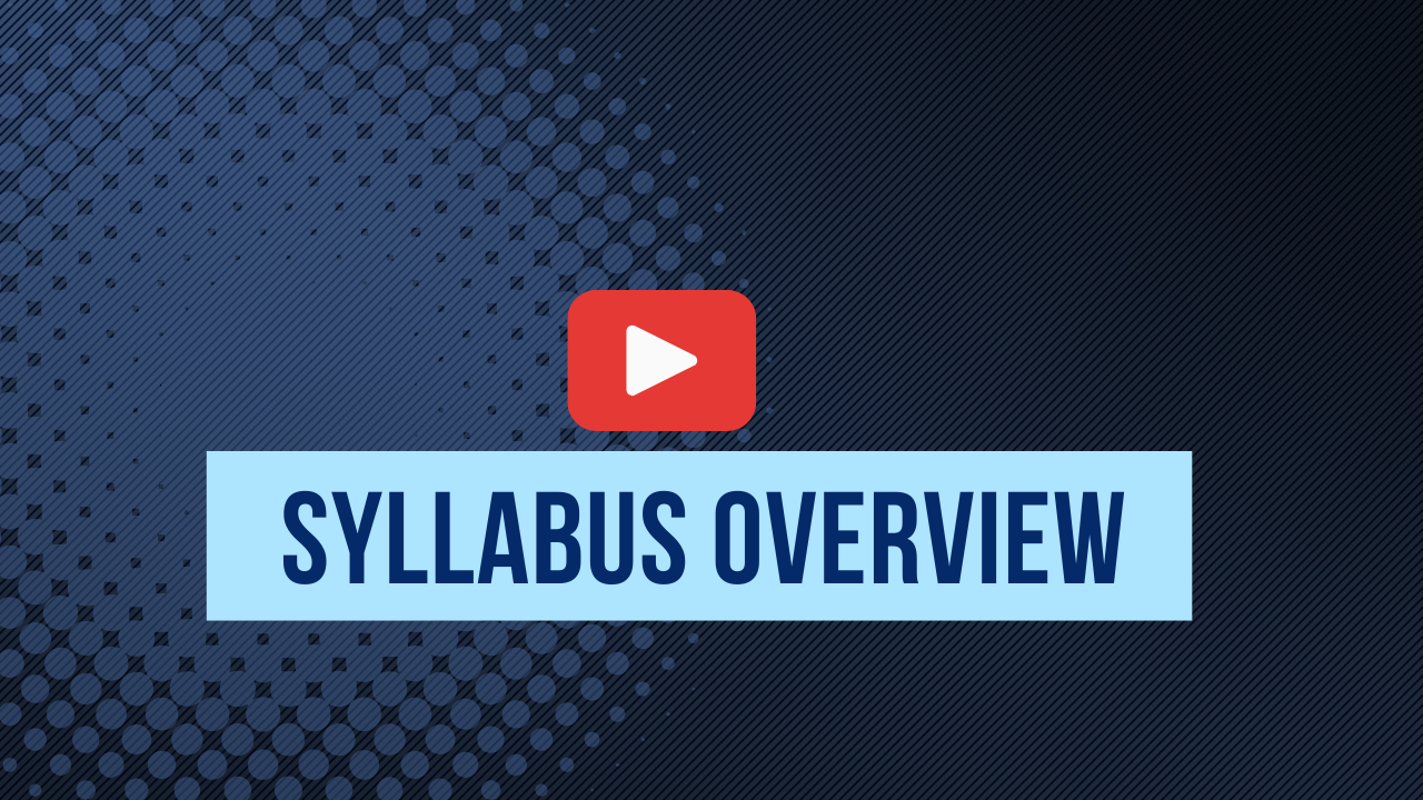 financial modeling syllabus overview and course duration