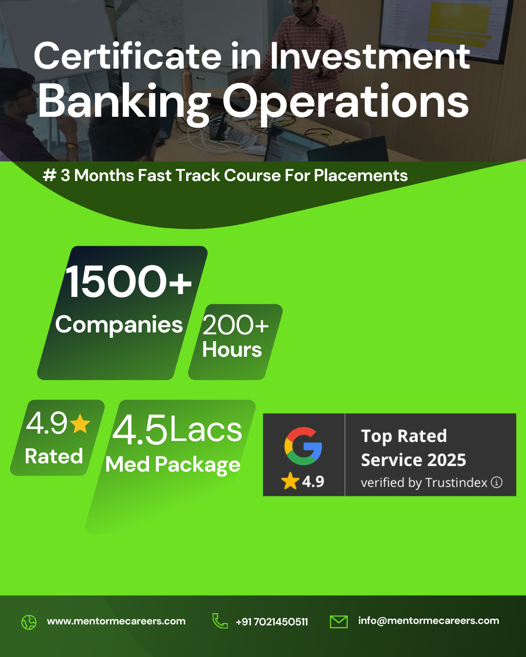 Investment Banking Operations Brochure Preview