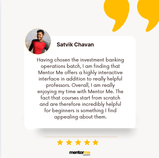 Student testimonials