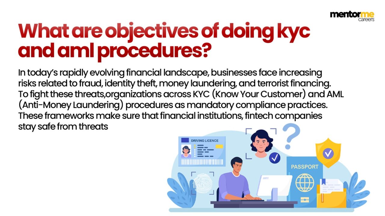 objectives of doing kyc and aml procedures is