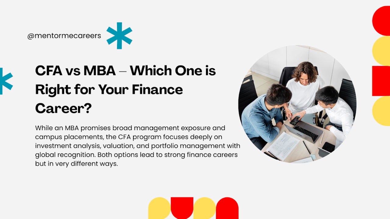 CFA vs MBA
