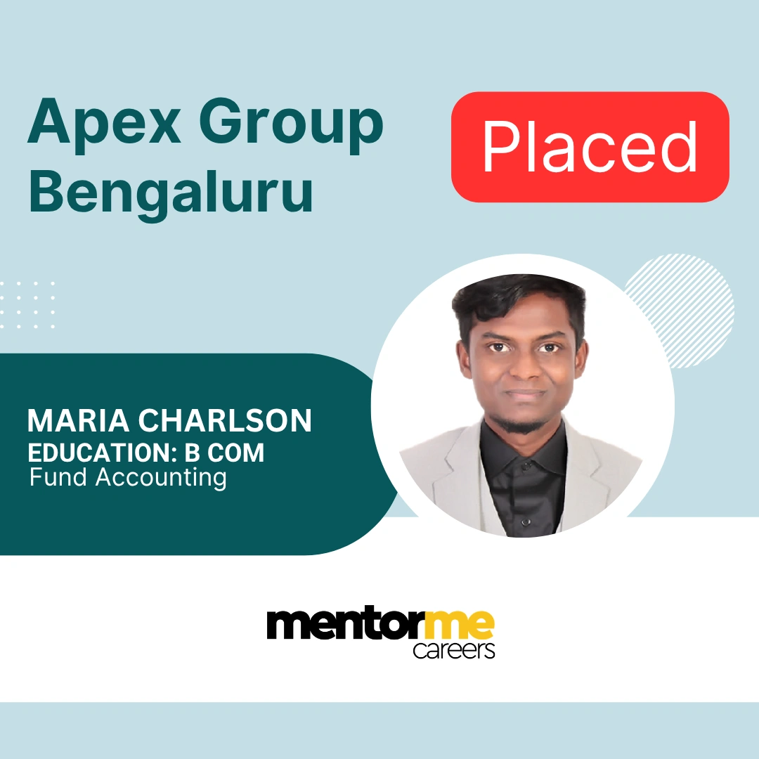 MentorMeCareers student placement success - Maria Carlson