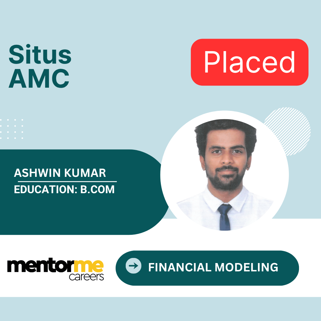 MentorMeCareers finance placement proof