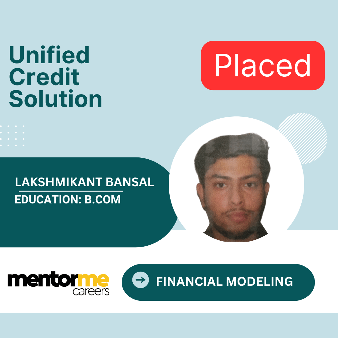 MentorMeCareers finance placement proof