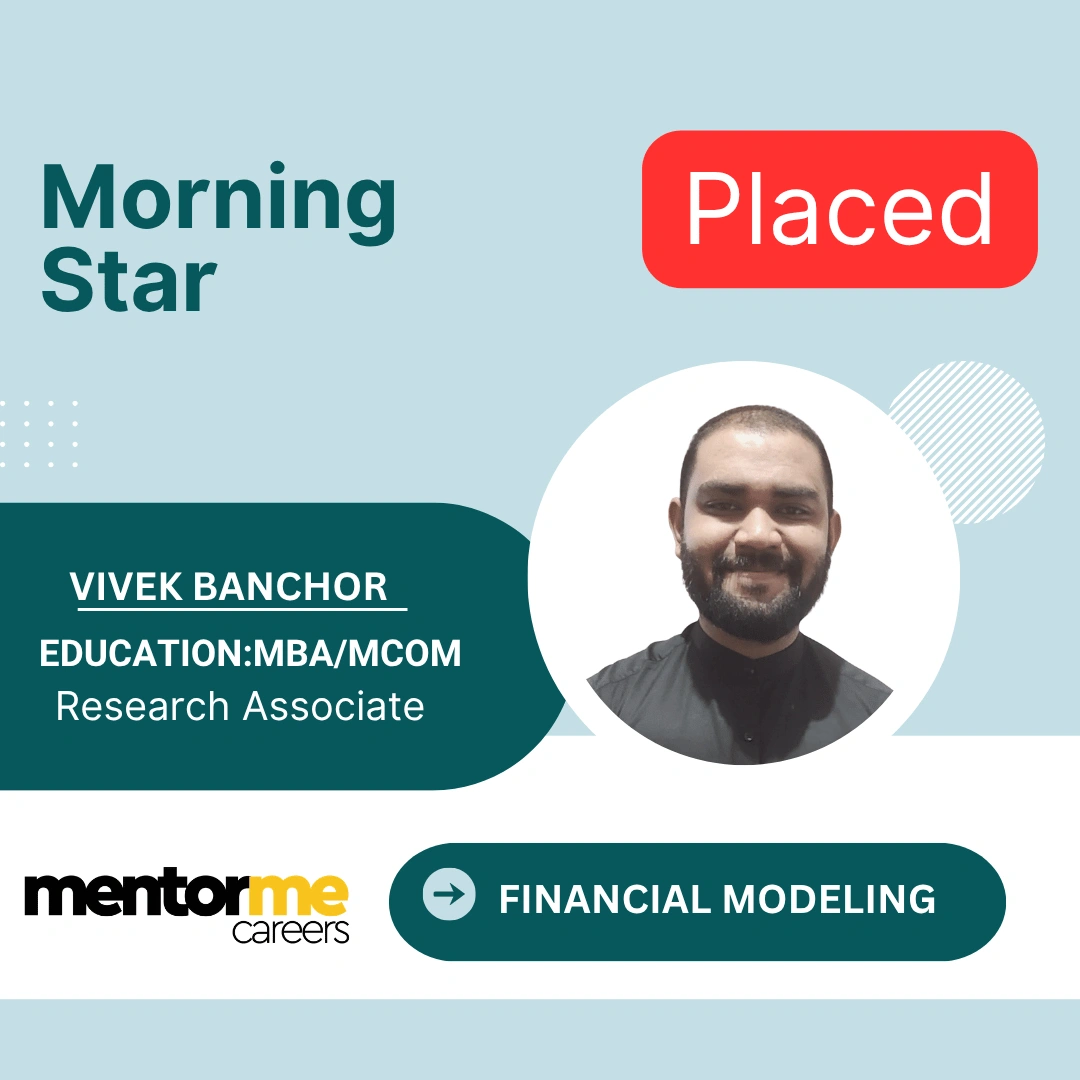 Mumbai financial modelling placement success story
