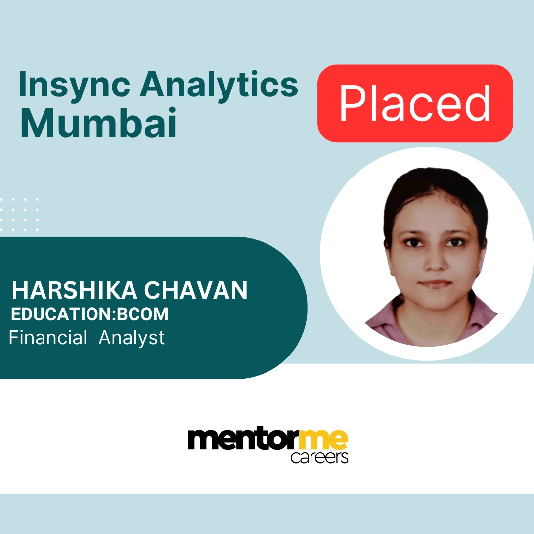 Financial modelling course Mumbai placement success story