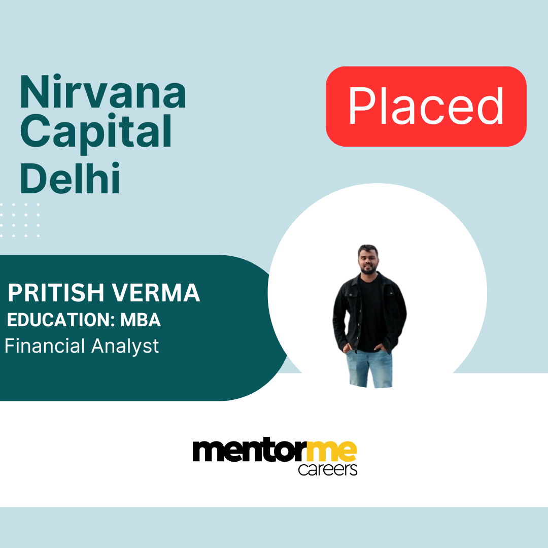 Pritish Verma placement highlight