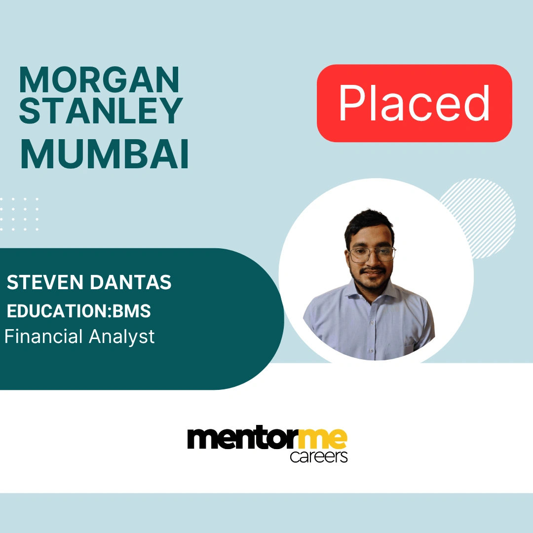 Student placed after completing financial modelling course in Mumbai