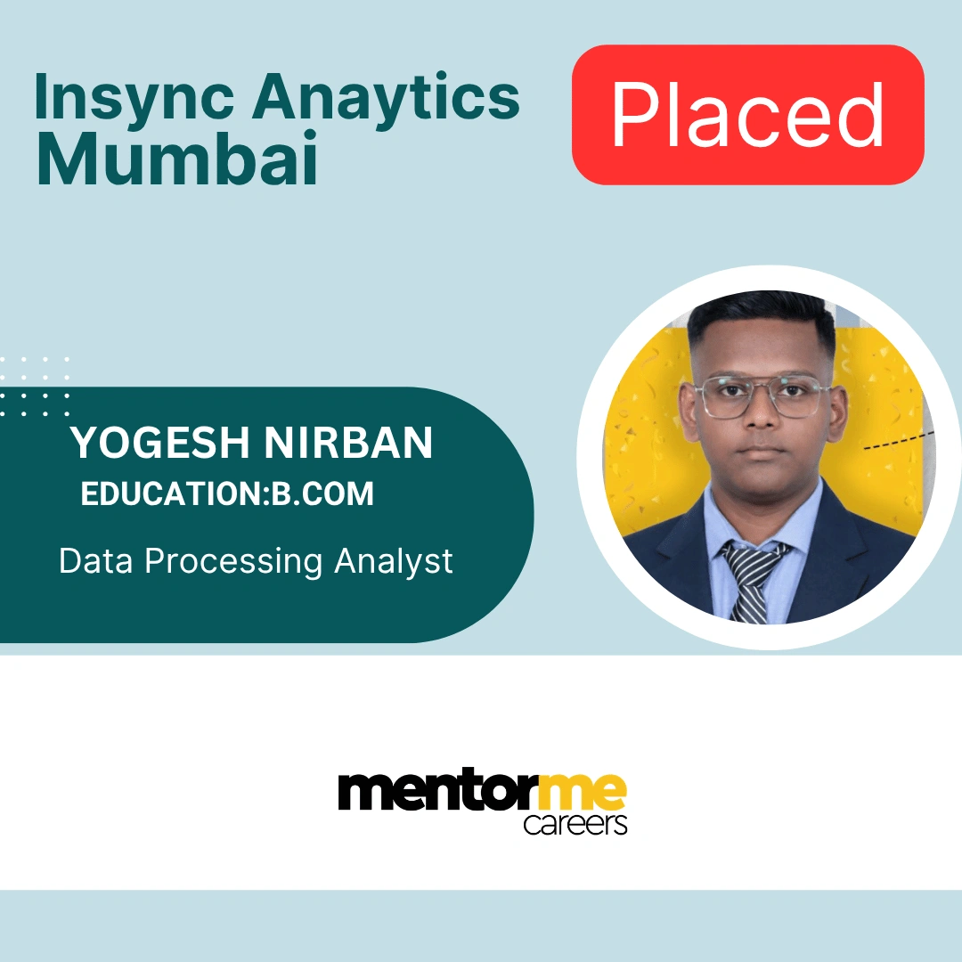 Financial modelling course Mumbai - placement success story