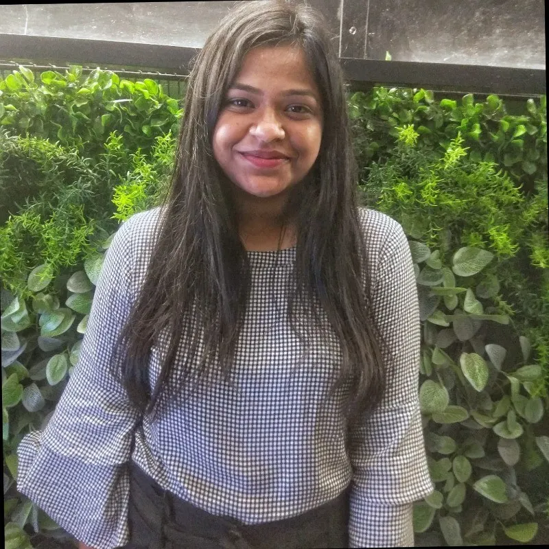 Kshitija Abdagire placed after financial modelling course with placement